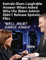 Harris made an appearance on ''Jimmy Kimmel Live!'' where the host asked her about the files relating to the late pedophile and sex trafficker Jeffrey Epstein. The Department of Justice is required to release those files under a new federal law. You would think Harris would be better at answering questions about the Biden administration, after doing so much of it in the lead-up to Election Day last year, but no, not quite.